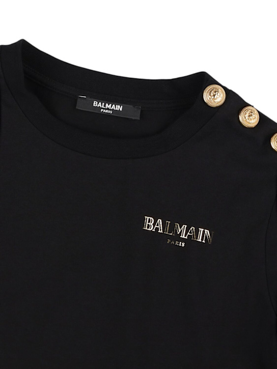 Balmain Cotton jersey t-shirt w/logo