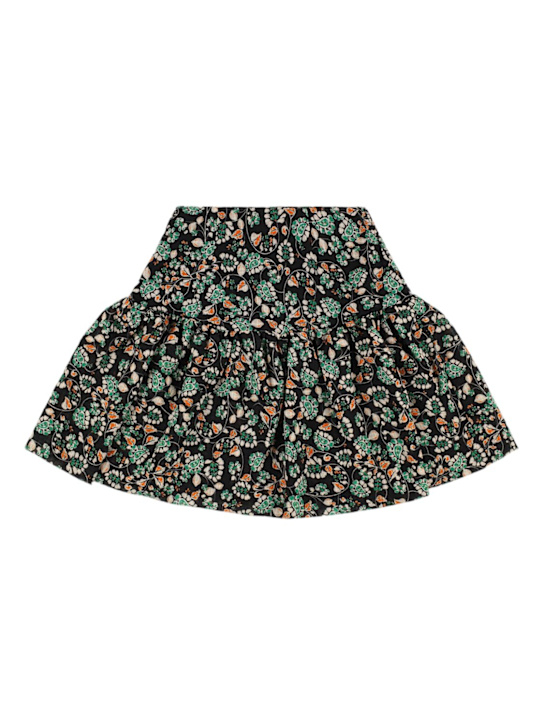 INDEE Printed poly blend skirt w/ ruffles 3 INDEE Printed poly blend skirt w/ ruffles