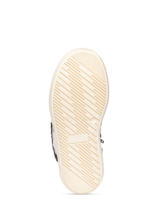 Marni Junior Plush & leather boots 4 Marni Junior Plush & leather boots