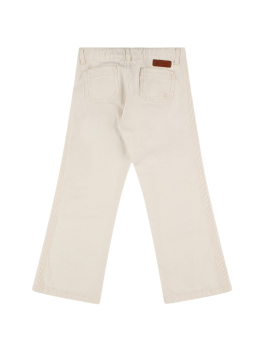 Bonpoint Cotton denim pants
