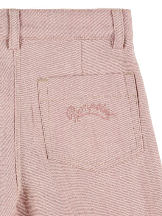 Bonpoint Cotton blend denim wide leg pants 3 Bonpoint Cotton blend denim wide leg pants