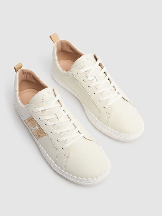 Chloé Leather sneakers w/logo 6 Chloé Leather sneakers w/logo