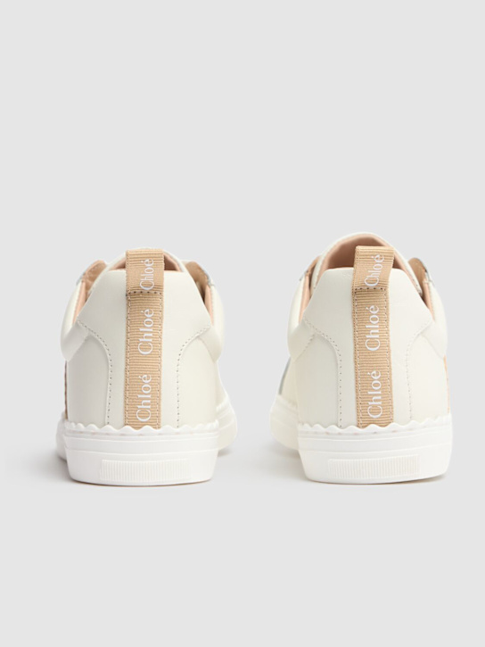 Chloé Leather sneakers w/logo 8 Chloé Leather sneakers w/logo