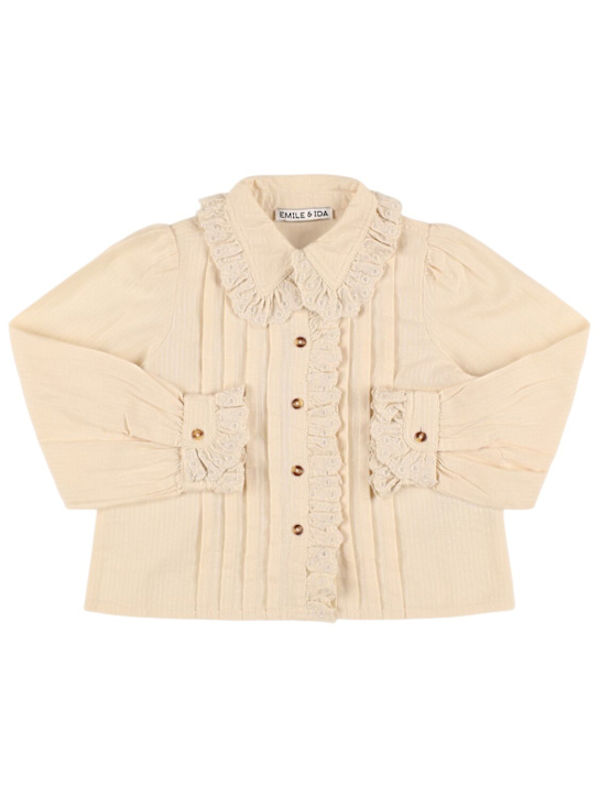 Emile & Ida Embroidered cotton shirt