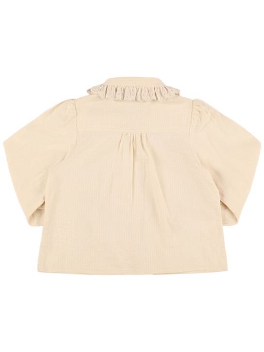 Emile & Ida Embroidered cotton shirt 3 Emile & Ida Embroidered cotton shirt
