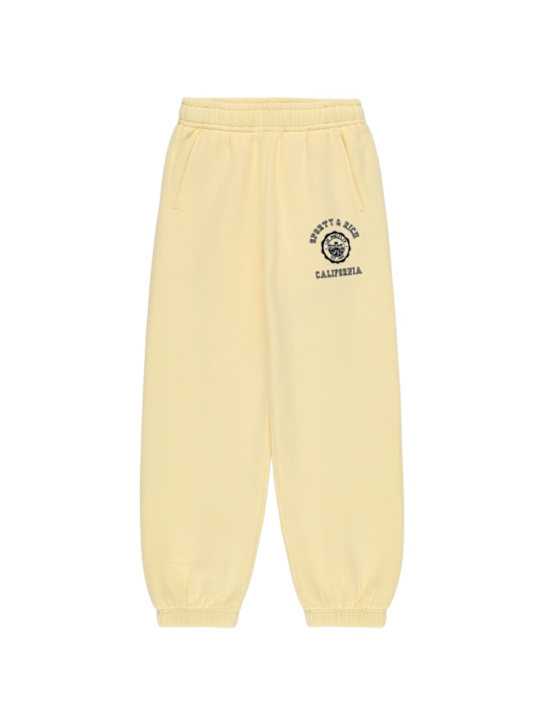 Sporty & Rich California Emblem cotton sweatpants