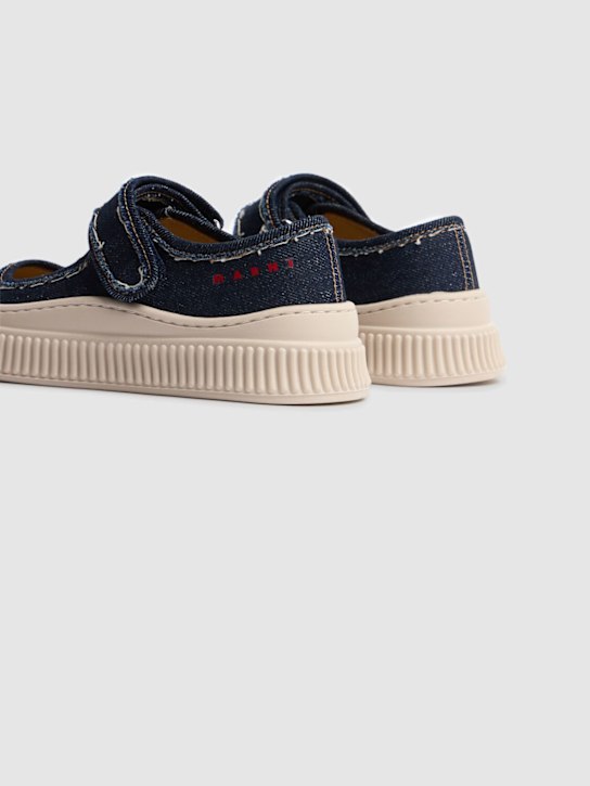 Marni Junior Cotton denim Mary Janes 5 Marni Junior Cotton denim Mary Janes