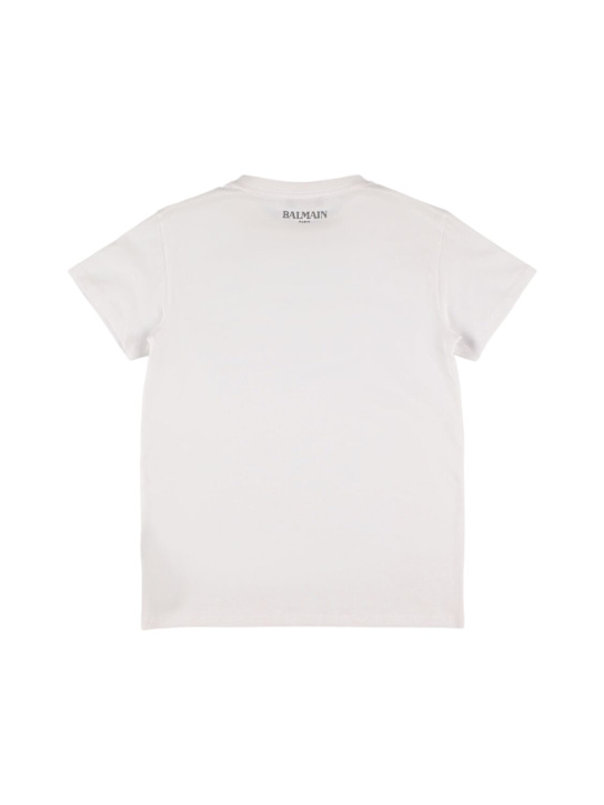 Balmain Cotton jersey t-shirt w/logo