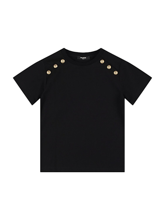 Balmain Cotton jersey t-shirt w/logo