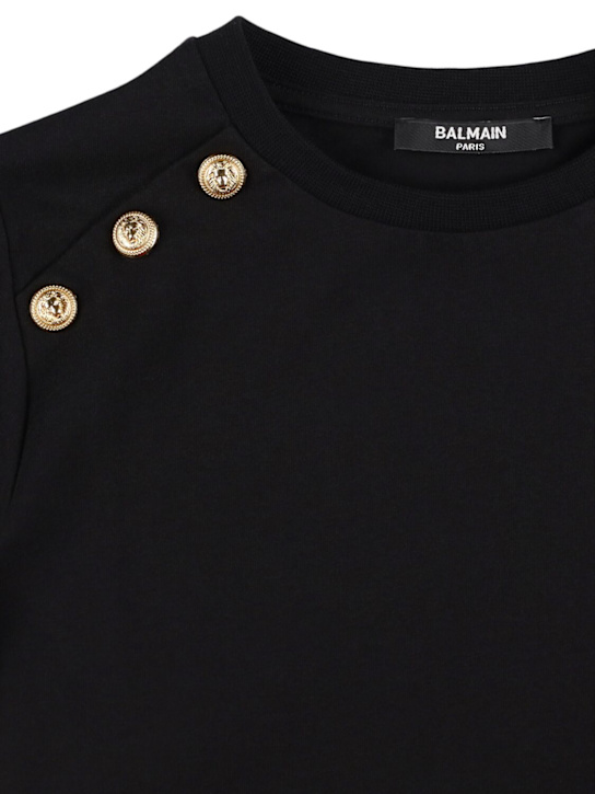 Balmain Cotton jersey t-shirt w/logo