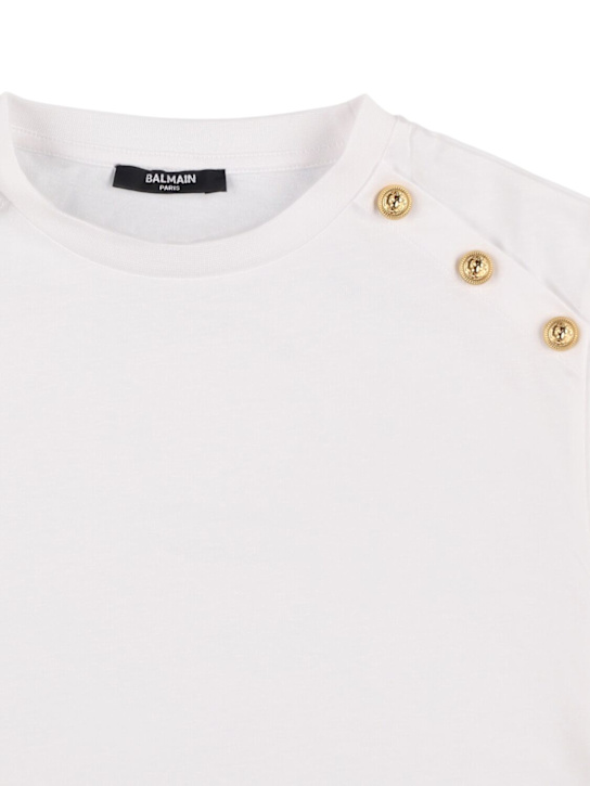 Balmain Cotton jersey t-shirt w/logo 5 Balmain Cotton jersey t-shirt w/logo