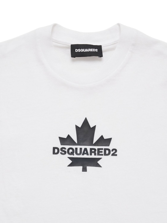 Dsquared2 Printed cotton jersey t-shirt