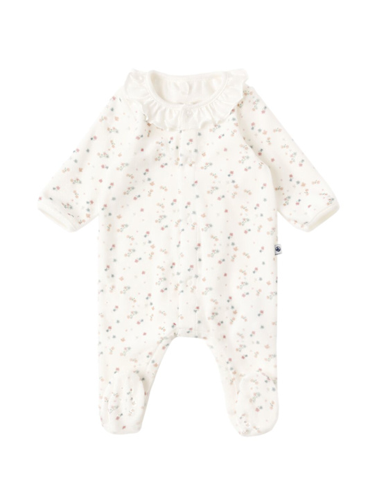 Petit Bateau Printed cotton romper