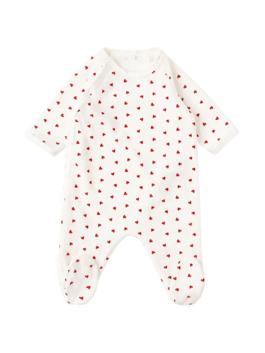Petit Bateau Printed cotton romper