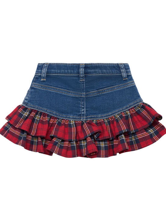 Monnalisa Denim effect skirt 3 Monnalisa Denim effect skirt