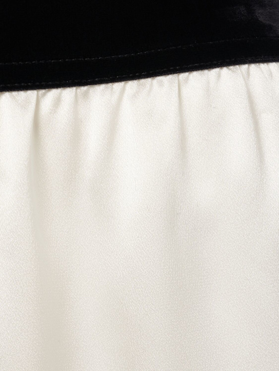 Tom Ford Logo silk satin mini shorts 10 Tom Ford Logo silk satin mini shorts