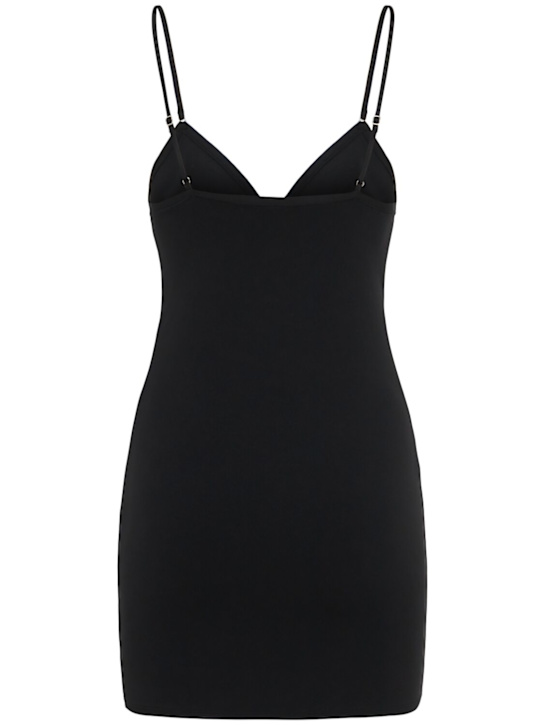 Fleur Du Mal Le Stretch silk triangle slip dress 4 Fleur Du Mal Le Stretch silk triangle slip dress