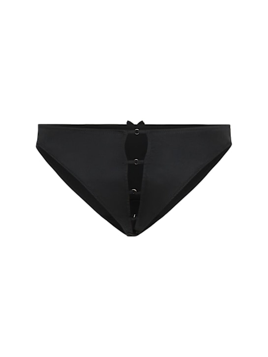 Fleur Du Mal Cage Cheeky luxe silk briefs 4 Fleur Du Mal Cage Cheeky luxe silk briefs