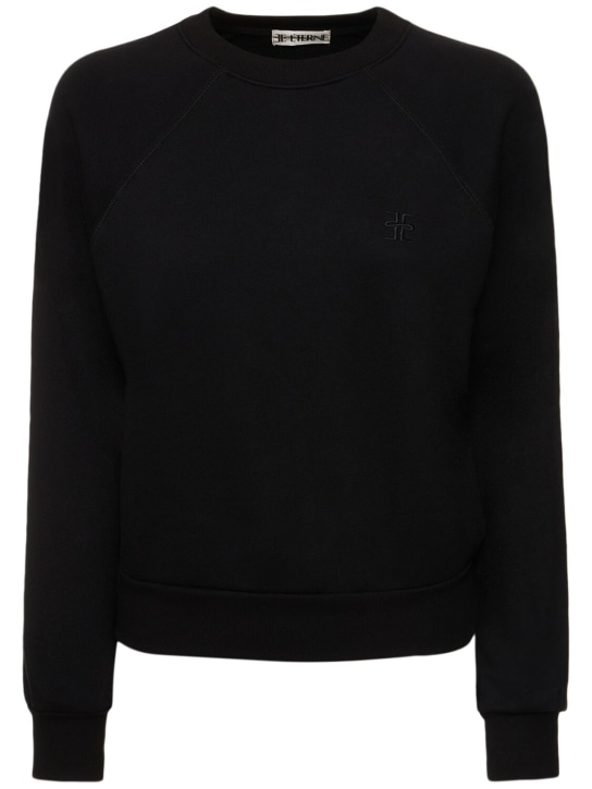 Éterne Raglan cotton blend sweatshirt