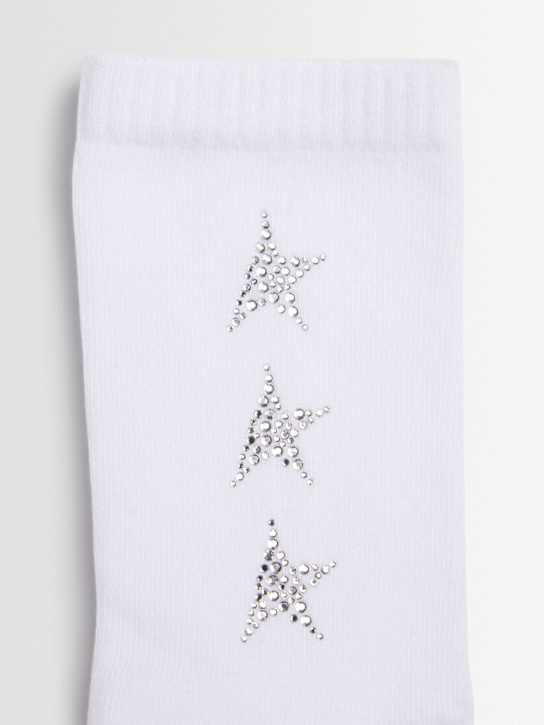 Golden Goose Side stars cotton blend socks