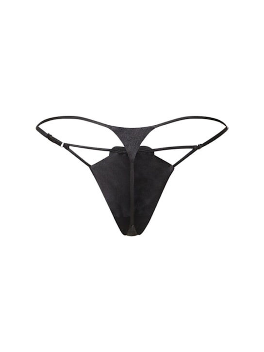 Fleur Du Mal Queen of Hearts silk thong 5 Fleur Du Mal Queen of Hearts silk thong