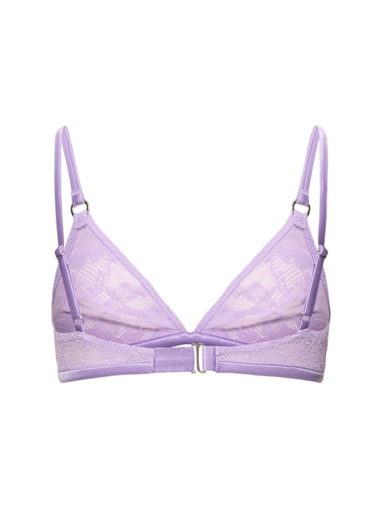 Fleur Du Mal Le Stretch lace triangle bra
