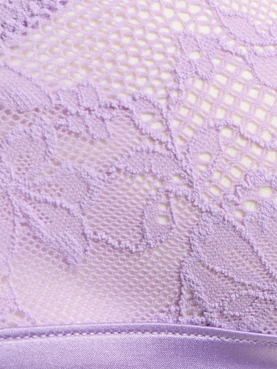 Fleur Du Mal Le Stretch lace triangle bra