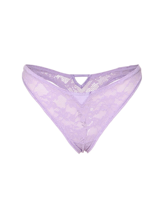 Fleur Du Mal Le Stretch lace thong