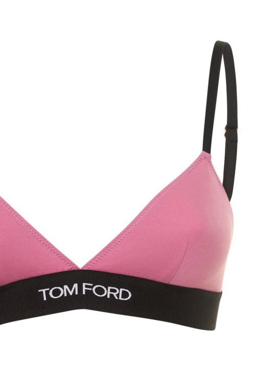 Tom Ford Logo jersey triangle bra 4 Tom Ford Logo jersey triangle bra
