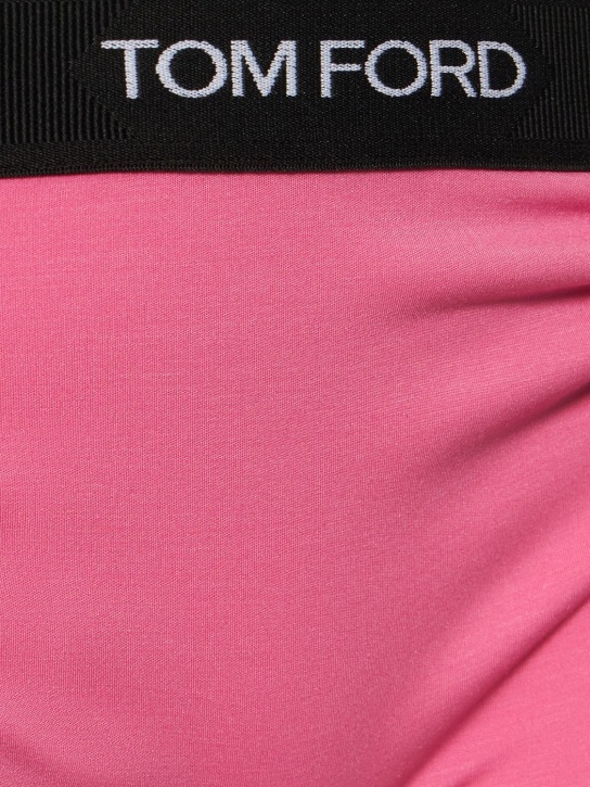 Tom Ford Logo modal jersey hot pants 4 Tom Ford Logo modal jersey hot pants