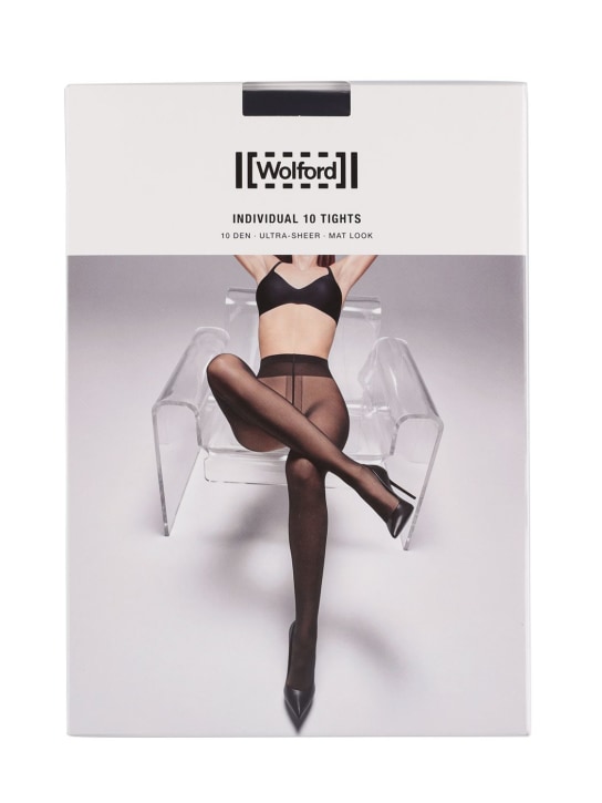 Wolford Individual 10 ultra-sheer mat stockings
