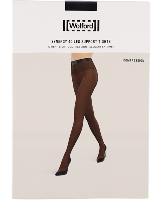 Wolford Synergy 40 shaping sheer stockings