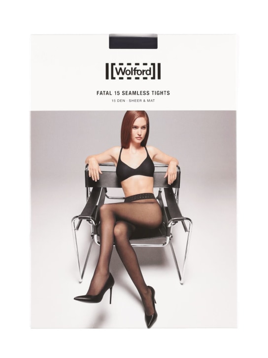 Wolford Fatal 15 seamless stockings