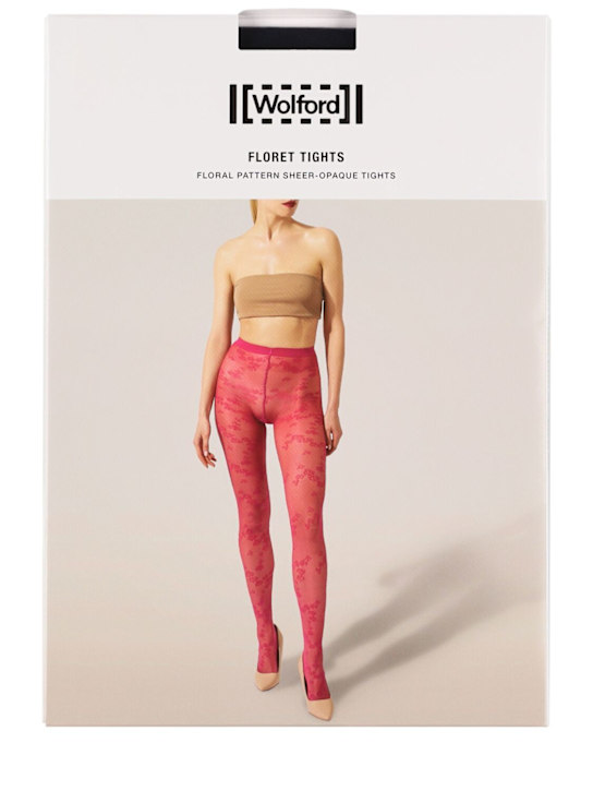 Wolford Floret lace tights
