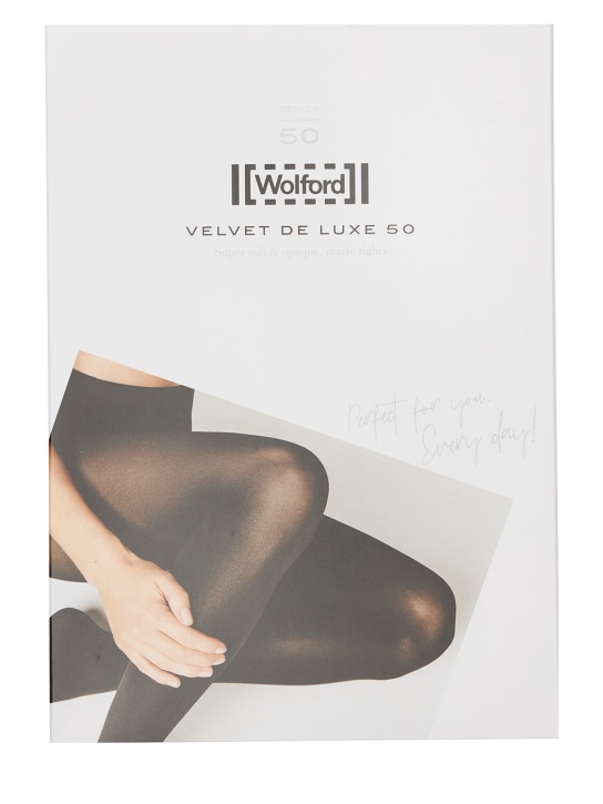 Wolford Velvet De Luxe 50 mat stockings 3 Wolford Velvet De Luxe 50 mat stockings