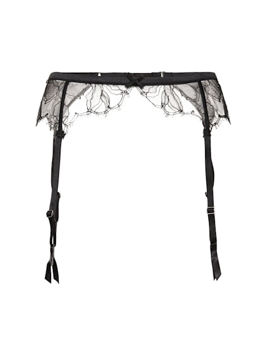 Fleur Du Mal Sophia lace garter