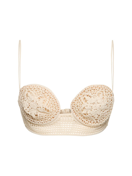 Magda Butrym Crochet bra top
