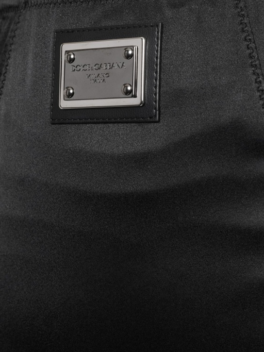 Dolce&Gabbana High waist stretch silk satin briefs 5 Dolce&Gabbana High waist stretch silk satin briefs