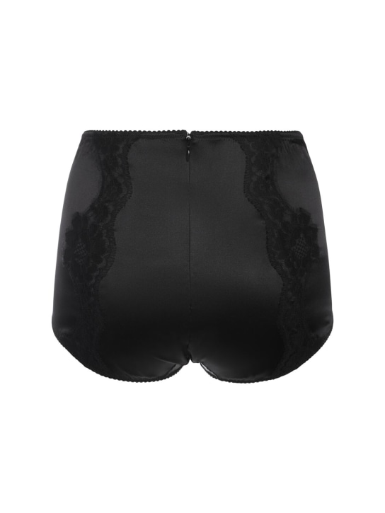 Dolce&Gabbana Silk satin stretch briefs w/lace detail 4 Dolce&Gabbana Silk satin stretch briefs w/lace detail