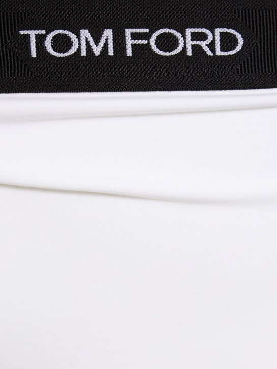 Tom Ford Logo modal jersey high rise briefs 4 Tom Ford Logo modal jersey high rise briefs