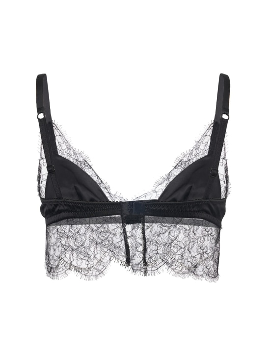Dolce&Gabbana Stretch silk satin triangle bra 5 Dolce&Gabbana Stretch silk satin triangle bra
