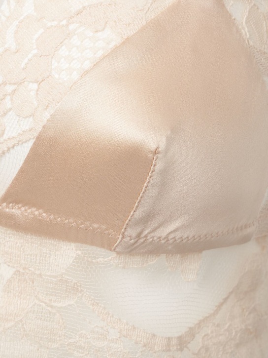 Dolce&Gabbana Stretch silk satin triangle bra 4 Dolce&Gabbana Stretch silk satin triangle bra