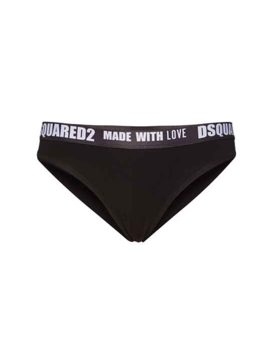 Dsquared2 Made With Love Logo tape briefs