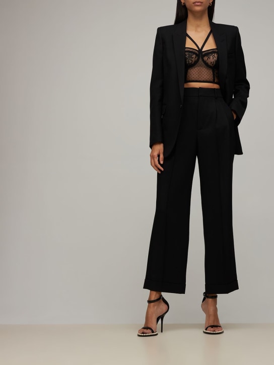 Dolce&Gabbana Lace & tulle double strap bralette