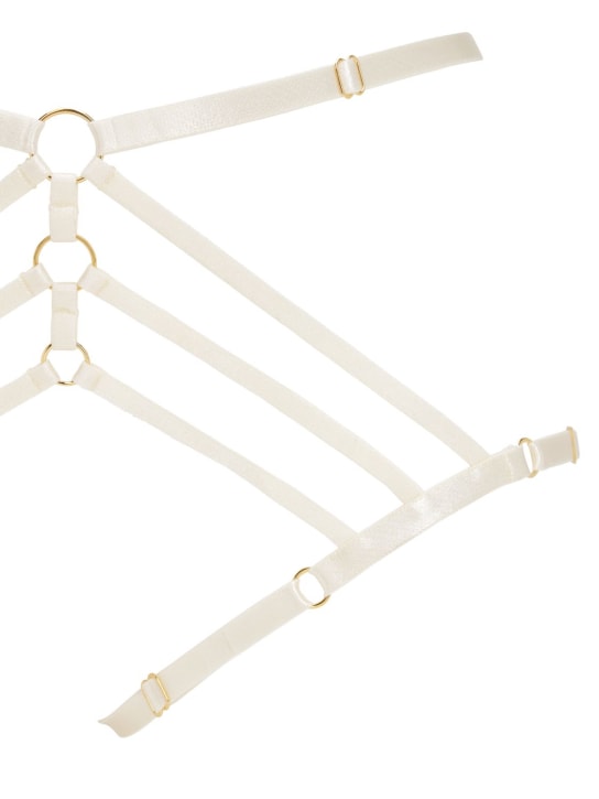 Bordelle Art Deco open satin briefs 4 Bordelle Art Deco open satin briefs