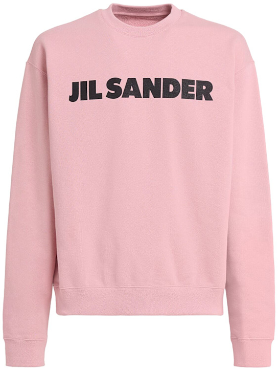 Jil Sander Jil Sander logo cotton sweatshirt
