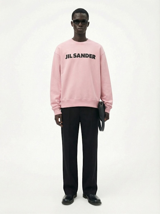 Jil Sander Jil Sander logo cotton sweatshirt