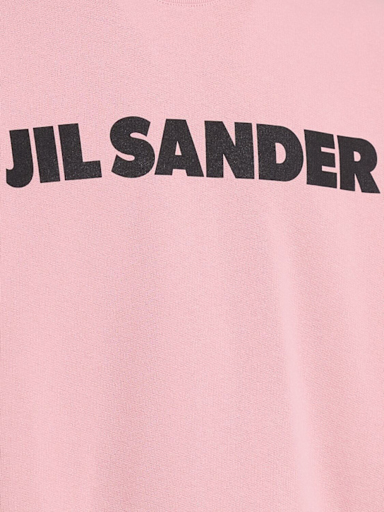 Jil Sander Jil Sander logo cotton sweatshirt 4 Jil Sander Jil Sander logo cotton sweatshirt