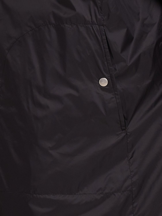 Rick Owens DRKSHDW Sealed long windbreaker coat 3 Rick Owens DRKSHDW Sealed long windbreaker coat
