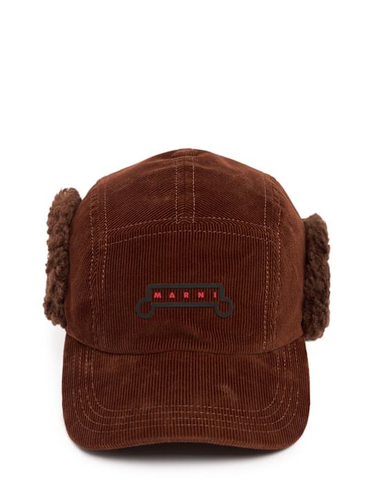 Marni Corduroy baseball hat